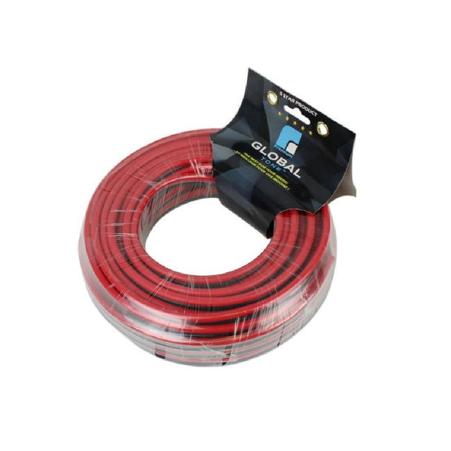 Speaker Wire 2/8awg Red/Black 50Ft. With Fire Retardant