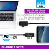 USB-C Male to USB-C Male Cable 6.5ft.