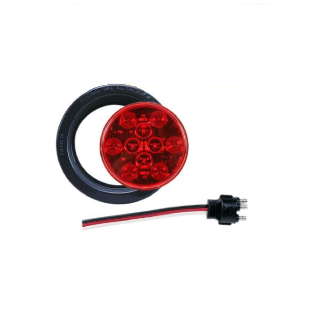 Red Round Scealed Light Kit 4in.