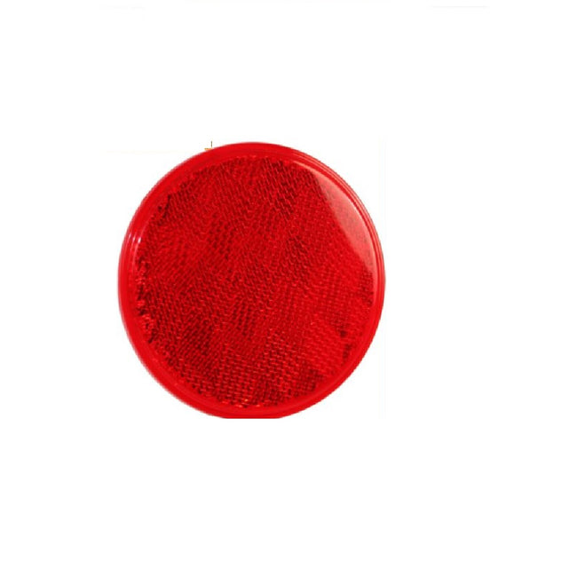 Red Self Adhesive Reflective 3-1/4in