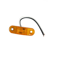 Amber 2 LED Positioning Light 3/4 x 2-1/2in.