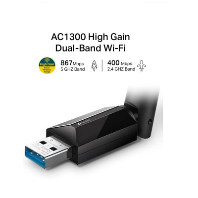 Archer T3U Plus AC1300 Wireless USB Adapter
