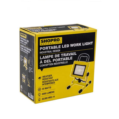 Portable LED Work Lamp 6000 Lumens