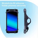 Cellphone Silicon Mount for Bike, Stroler, shopping cart