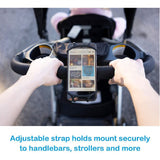 Cellphone Silicon Mount for Bike, Stroler, shopping cart