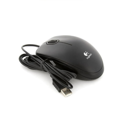 Logitech B100 USB Wired optical Mouse