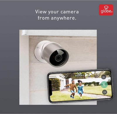 Smart Wi-Fi Security Camera, Indoor/ Outdoor, with Motion Detection