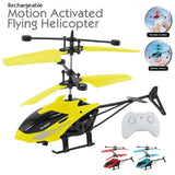 Hand Motion Activated RC Helicopter
