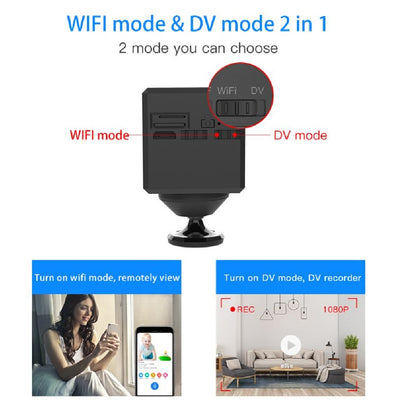 Mini Rechargeable Battery IP Camera  Lithium 1500mah