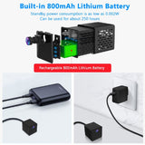 Mini Rechargeable Battery IP Camera  Lithium 1500mah