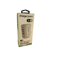 Wall Charger 4 USB Port 6amp.