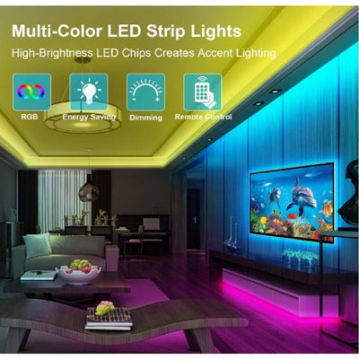 LED Strip 5m RGB with Remote