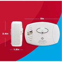 First Alert Carbon Monoxide Detector 9v