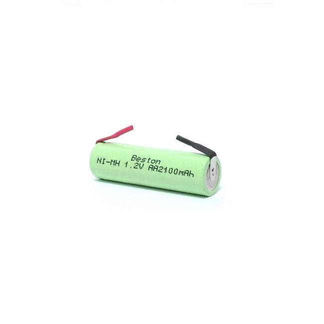 Rechargeable SUB-AA Battery 1.2v NI-MH 2300MAH with Soldering Tab