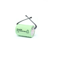 Rechargeable SUB-C  4/5 Battery 1.2v NI-MH 2000MAH with Soldering Tab