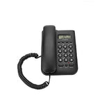 Black Wired Phone with Caller ID