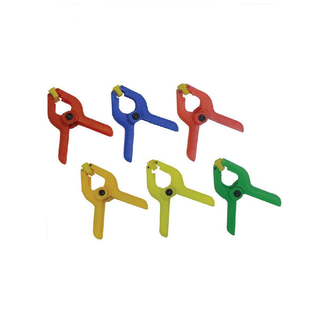 6pc Mini Spring Clamp