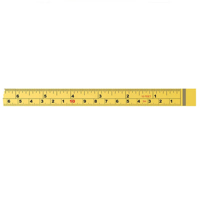 Self-Adhesive Tape Measure 3/4inx10ft. - Right