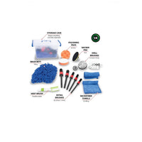 16 pieces Power Brush Cleaning and Detailing Kit