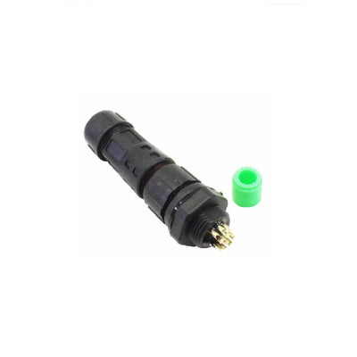 Waterproof IP67 M12 Connector, 26/24awg with 8 Pins Male and Female chassis
