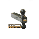 2 Balls Drawbar Coupler 2 x 7in, max 10,000lbs