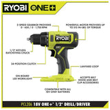 Ryobi Drill PCL206B (open box)