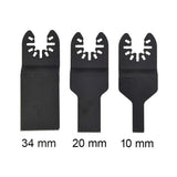 3pcs. ''Open-Lok'' Oscillanting Blade Set