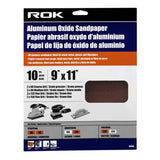 10pcs. Varied Sandpaper 9 x 11in. ROK-44910