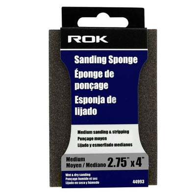 Medium Sanding Sponge 2.75x4in. ROK-44993