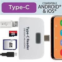 4in1 Portable Card Reader USB-C