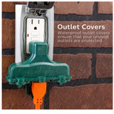 3 Outlet Weatherproof Wall Tap