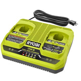Ryobi Dual Port Charger PCG005 (open box)
