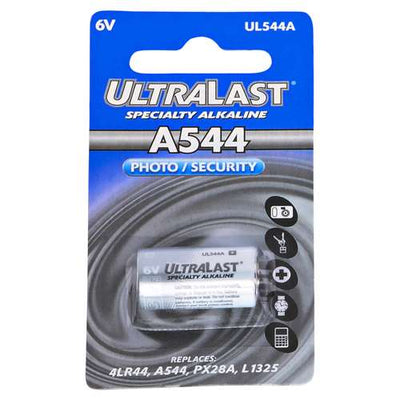 6V  Battery A476/4LR44/PX28A Alkaline