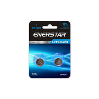 Enerstar Button Battery CR-1620 Lithium (pack of 2)