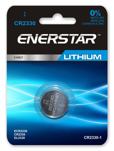 Button battery CR-2330 lithium