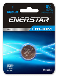 Enerstar Button Battery CR-2450 Lithium