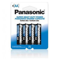 Panasonic AA Batteries Heavy Duty - 4 pieces