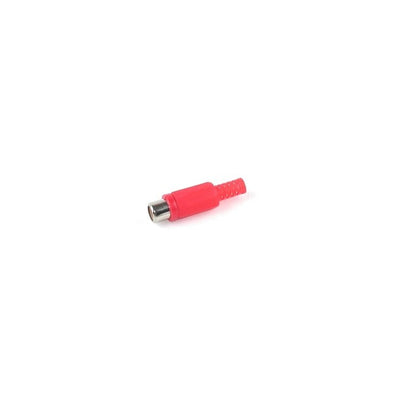 Plastic RCA In-Line Jack  (choice of color)