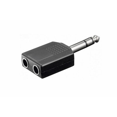 1x 1/4in. Male to 2x1/4in. Stereo femelle Y Adapter