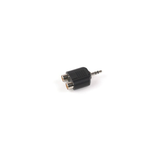 2xRCA Adapter Female to 1/8in Male Stereo