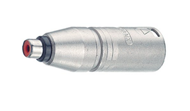 XLR Adapter Male 3 Pins to Female RCA