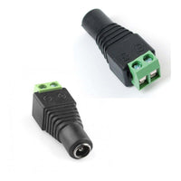 Adapter 2 Pins Screw to Female DC Plug 2.1mm