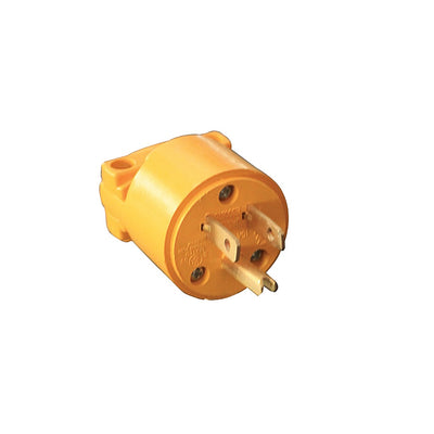 Male Plug 15A/125VAC - Yellow