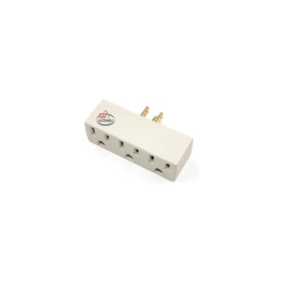 Multi-Socket Wall Adapter 15A/125V - 3 Outlet