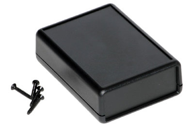 Black Plastic Box (1593PBK)