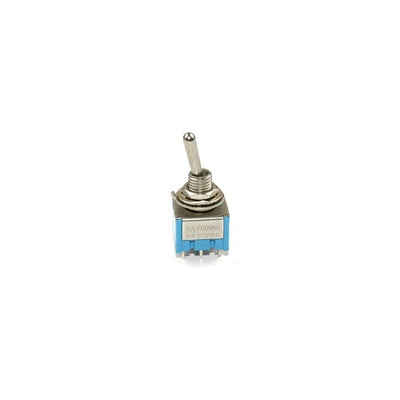 Mini Toggle Switch DPDT (ON)-OFF-(ON)