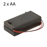 Battery Holder for 2 x AA with leads