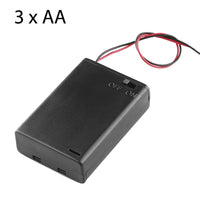 Battery Holder for 3 x AA with leads