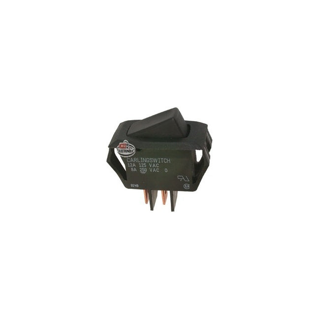 Black Momentary Rocker Switch