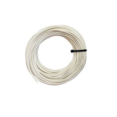 Tew wire 1/16 white 100'